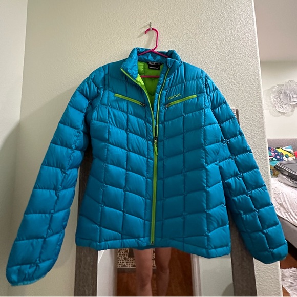 Marmot down jacket size med, used 2x ! Beautiful color. Paid over $230. $60 - Picture 5 of 5